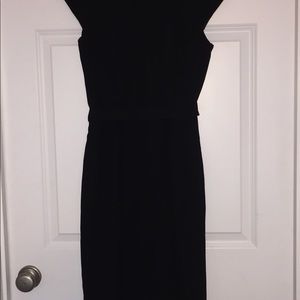 Calvin Klein wool crepe dress